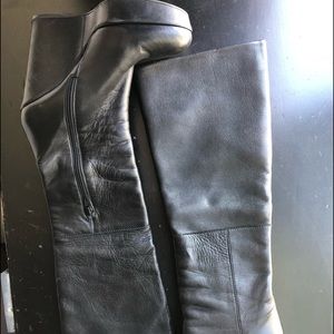 Sexy size 7.5 Stuart Weitzman  wedge knee boots.